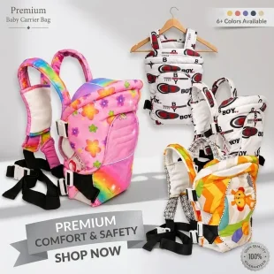 Premium Baby Carrier Bag – Comfortable & Safe Baby Carrier