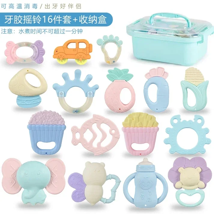 16-Piece Baby Teether & Rattle Set Price in Bangladesh | Littlebaby
